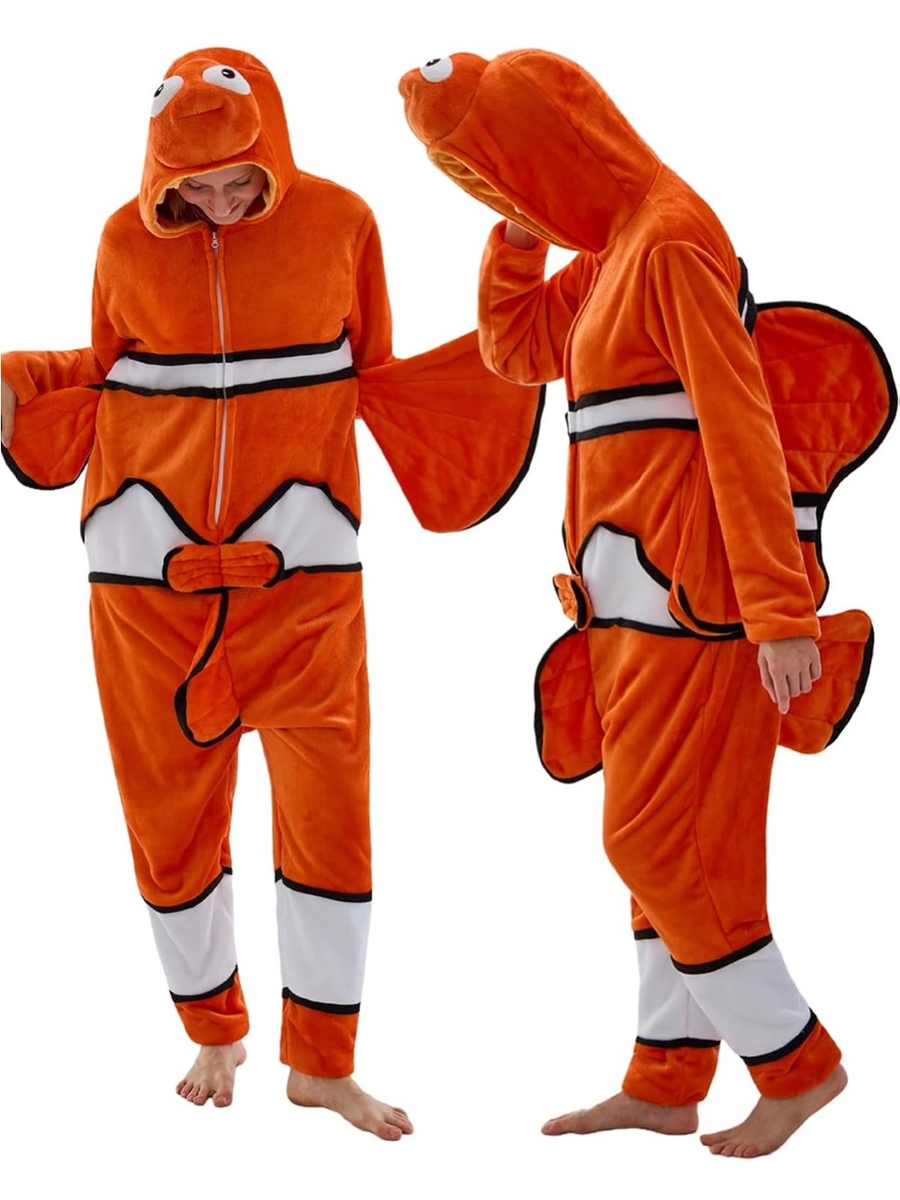 Med Unisex Adult Onesie Pajamas Animal One Piece Snug Fit Halloween Costume